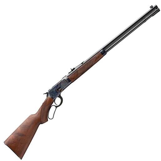 Winchester 1892 Deluxe Octagon Takedown Blued/Brown Lever Action Rifle - 357 Magnum - 24in - Walnut image