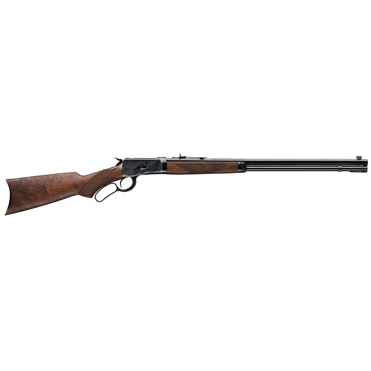 Winchester 1892 Deluxe Octagon Takedown Blued/Brown Lever Action Rifle – 45 (Long) Colt – 24in - Walnut Winchester 1892 Deluxe Octagon Takedown Blued/Brown Lever Action Rifle – 45 (Long) Colt – 24in - Walnut