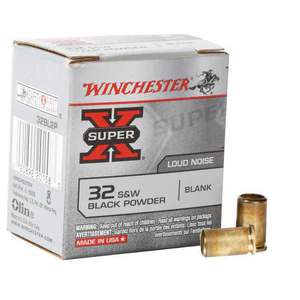 Winchester Super X 32 S&W Blank Handgun Ammo - 50 Rounds