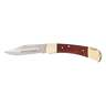 Winchester 3.25 inch Folding Knife - Wood/Brass
