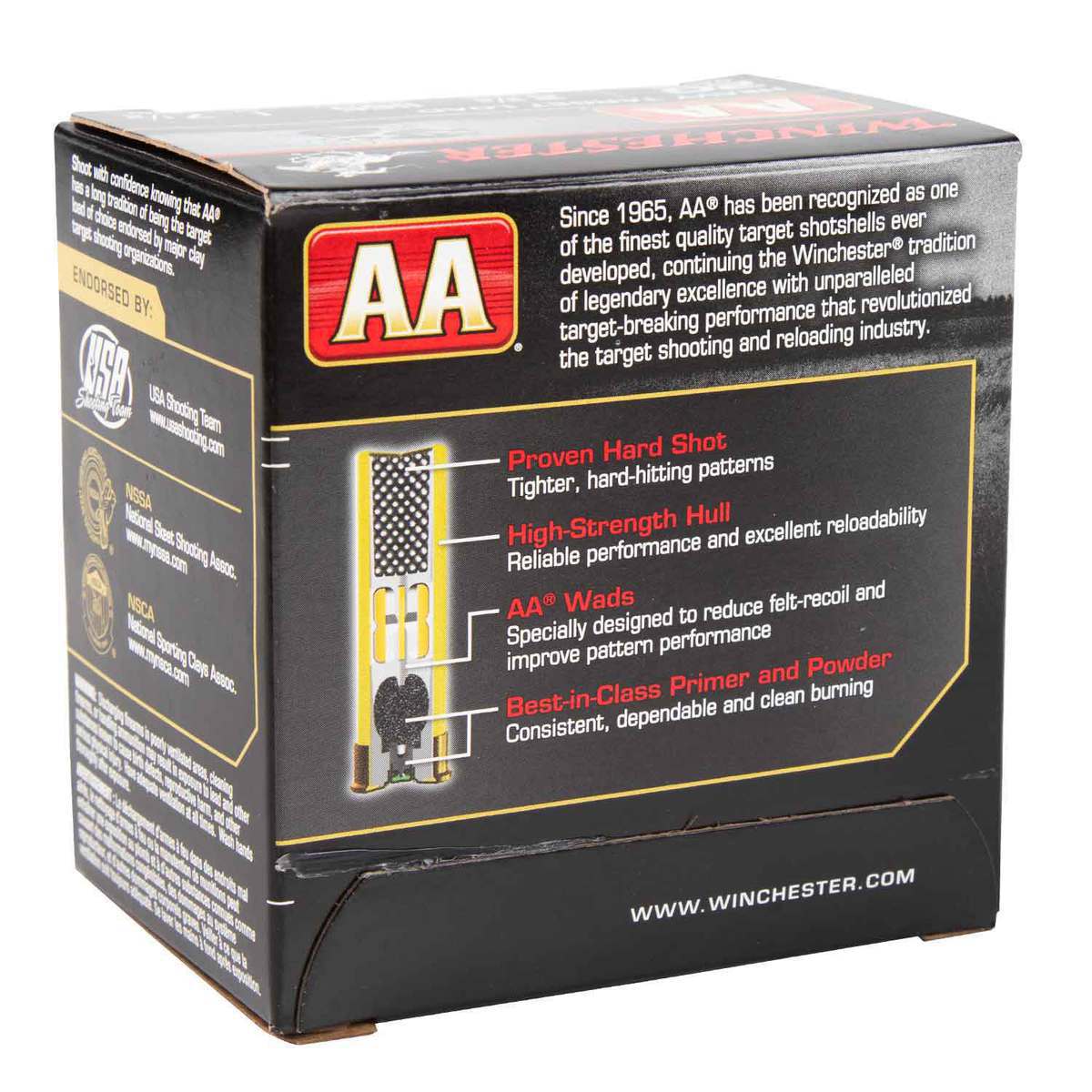 Winchester AA 20 Gauge 2-3/4in #7.5 1oz Target Shotshells - 25 Rounds Winchester AA 20 Gauge 2-3/4in #7.5 1oz Target Shotshells - 25 Rounds