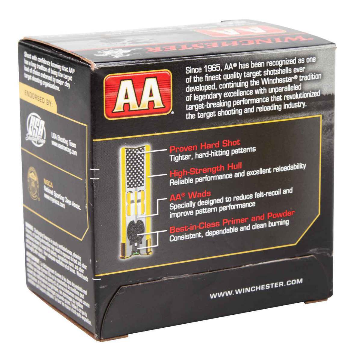 Winchester AA 20 Gauge 2-3/4in #7.5 7/8oz Target Shotshells - 25 Rounds Winchester AA 20 Gauge 2-3/4in #7.5 7/8oz Target Shotshells - 25 Rounds