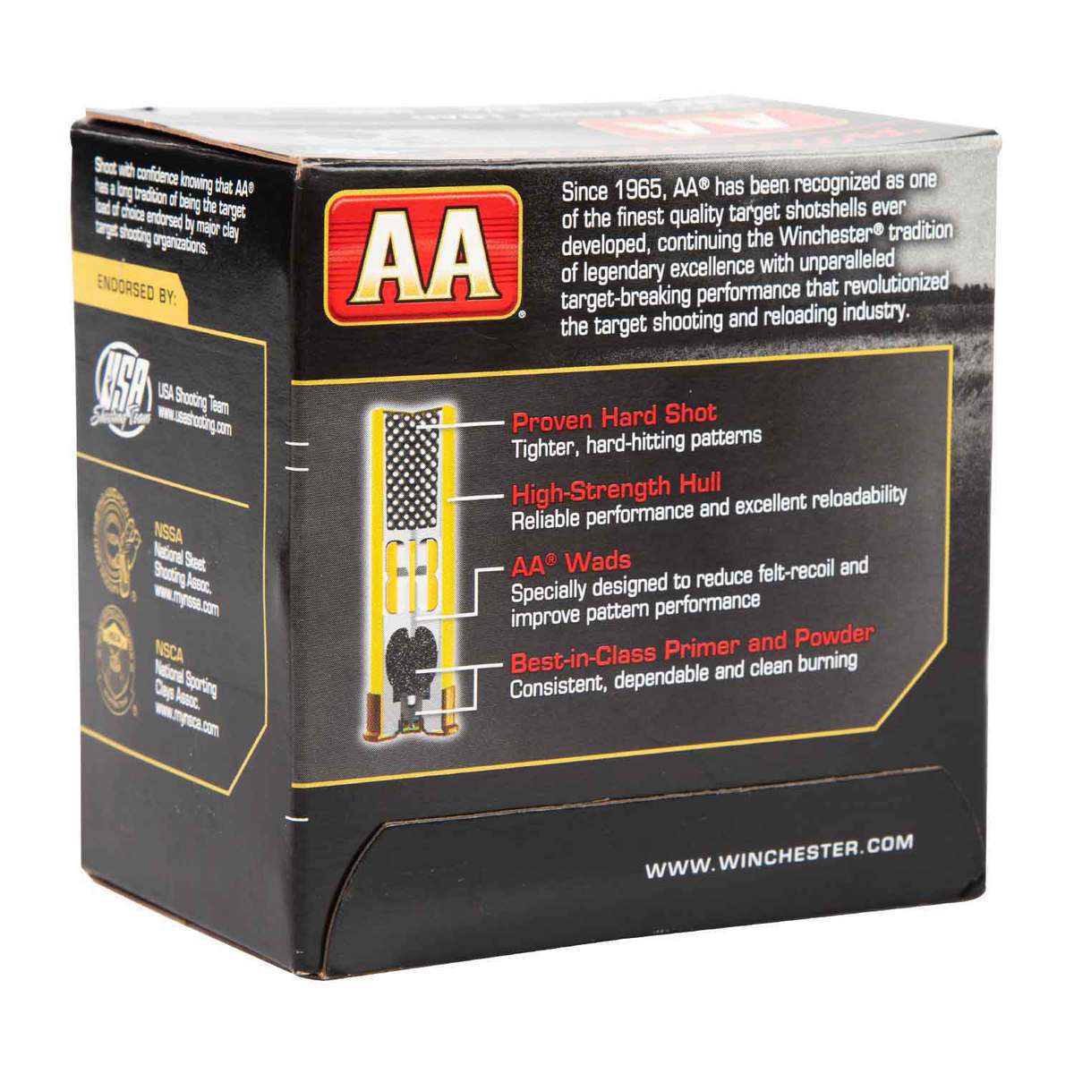 Winchester AA 20 Gauge 2-3/4in #8 1oz Target Shotshells - 25 Rounds Winchester AA 20 Gauge 2-3/4in #8 1oz Target Shotshells - 25 Rounds