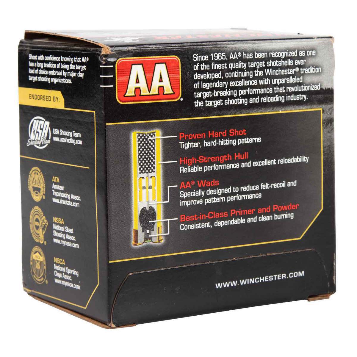 Winchester AA 20 Gauge 2-3/4in #8 7/8oz Target Shotshells - 25 Rounds Winchester AA 20 Gauge 2-3/4in #8 7/8oz Target Shotshells - 25 Rounds
