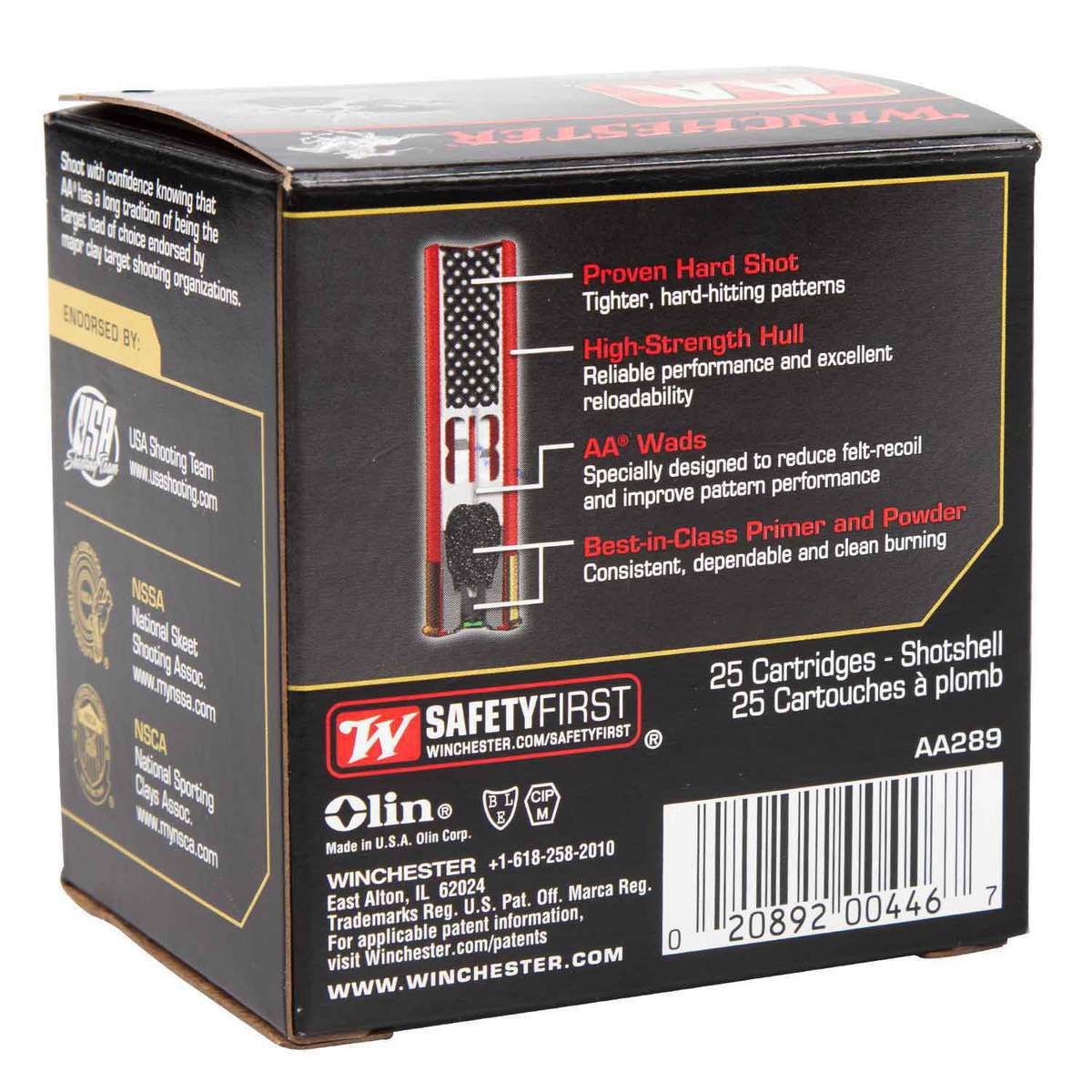 Winchester AA 28 Gauge 2-3/4in #9 3/4oz Target Shotshells - 25 Rounds Winchester AA 28 Gauge 2-3/4in #9 3/4oz Target Shotshells - 25 Rounds