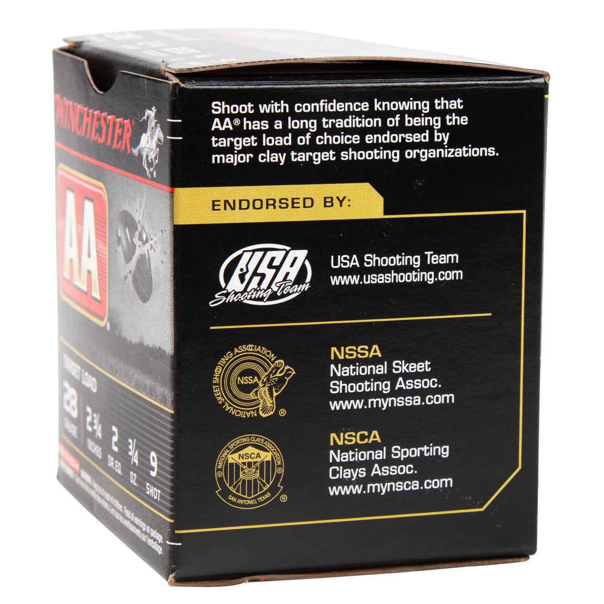 Winchester AA 28 Gauge 2-3/4in #9 3/4oz Target Shotshells - 25 Rounds Winchester AA 28 Gauge 2-3/4in #9 3/4oz Target Shotshells - 25 Rounds