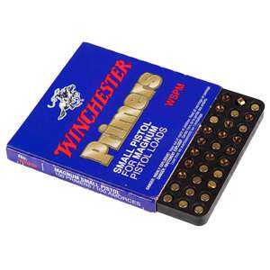Winchester Boxer No. 1-1/2M Small Magnum Pistol Primers - 100 Count