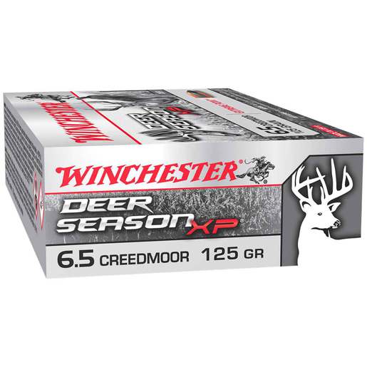 Winchester Dear Season 6.5 Creedmoor 125gr XP Rifle Ammo Ammo - 20 Rounds 20 Rounds Ammo