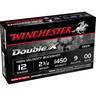 Winchester Double X 12 Gauge 2-3/4in 00 Buck Shotshells - 5 Rounds