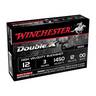 Winchester Double X 12 Gauge 3in 00 Buck 12-Pellet Buckshot Shotshells - 5 Rounds