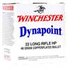 Winchester Dynapoint 22 Long Rifle 40gr HP Rimfire Ammo - 500 Rounds
