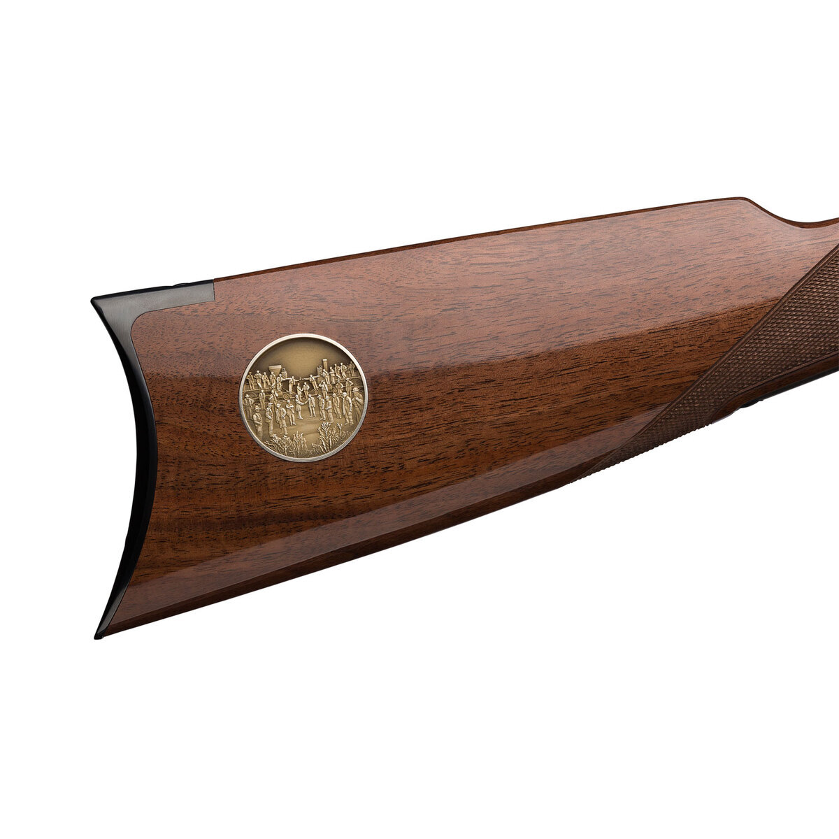 Winchester Golden Spike 150th Anniversary Model 1873 Polished Blued Lever Action Rifle - 44-40 Winchester Winchester Golden Spike 150th Anniversary Model 1873 Polished Blued Lever Action Rifle - 44-40 Winchester