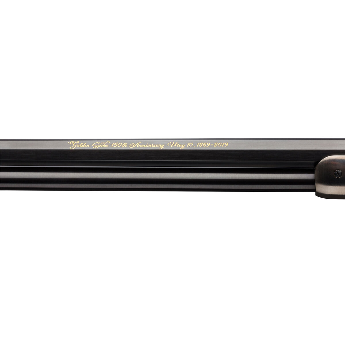 Winchester Golden Spike 150th Anniversary Model 1873 Polished Blued Lever Action Rifle - 44-40 Winchester Winchester Golden Spike 150th Anniversary Model 1873 Polished Blued Lever Action Rifle - 44-40 Winchester