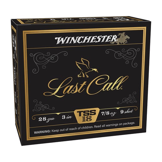 Winchester Last Call 28 Gauge 3in #9 7/8oz Waterfowl Shotshells – 10 Rounds – 9