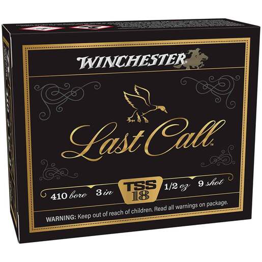 Winchester Last Call 410 Bore Gauge 3in #9 1/2oz Waterfowl Shotshells – 10 Rounds