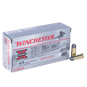 Winchester Super X Cowboy Action 38 Special 158gr LFN Handgun Ammo - 50 Rounds