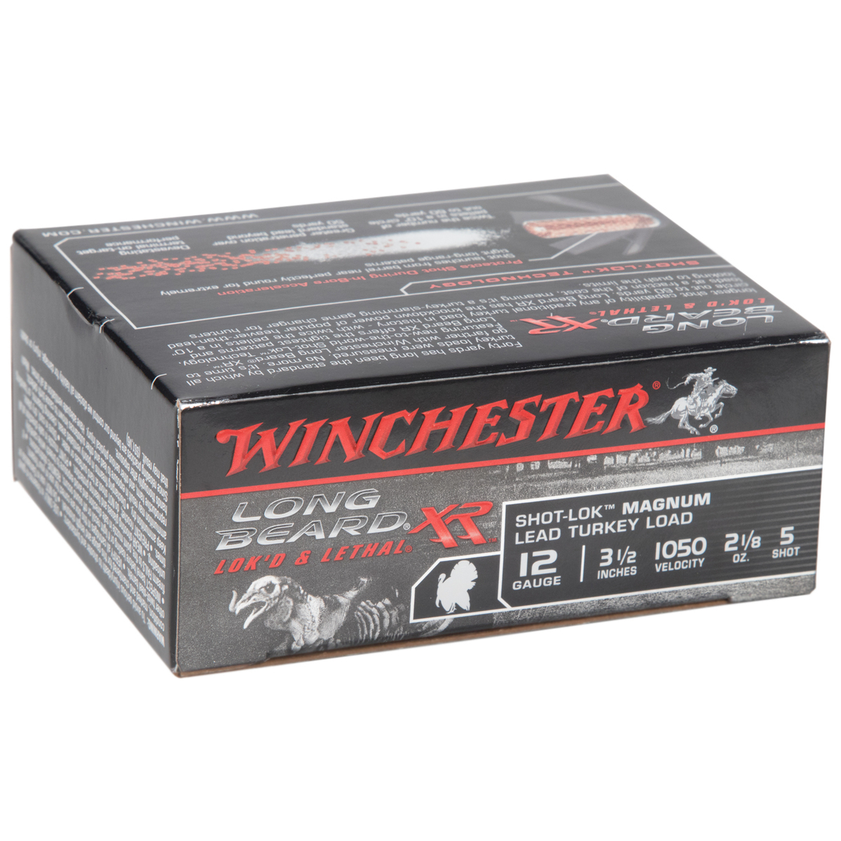 Winchester Long Beard XR 12 Gauge 3.5in 2-1/8 oz Turkey Shotshells - 10 Rounds Winchester Long Beard XR 12 Gauge 3.5in 2-1/8 oz Turkey Shotshells - 10 Rounds