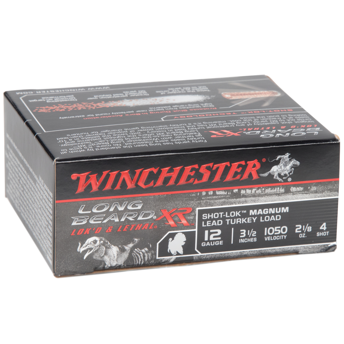 Winchester Long Beard XR 12 Gauge 3.5in 2-1/8 oz Turkey Shotshells Winchester Long Beard XR 12 Gauge 3.5in 2-1/8 oz Turkey Shotshells