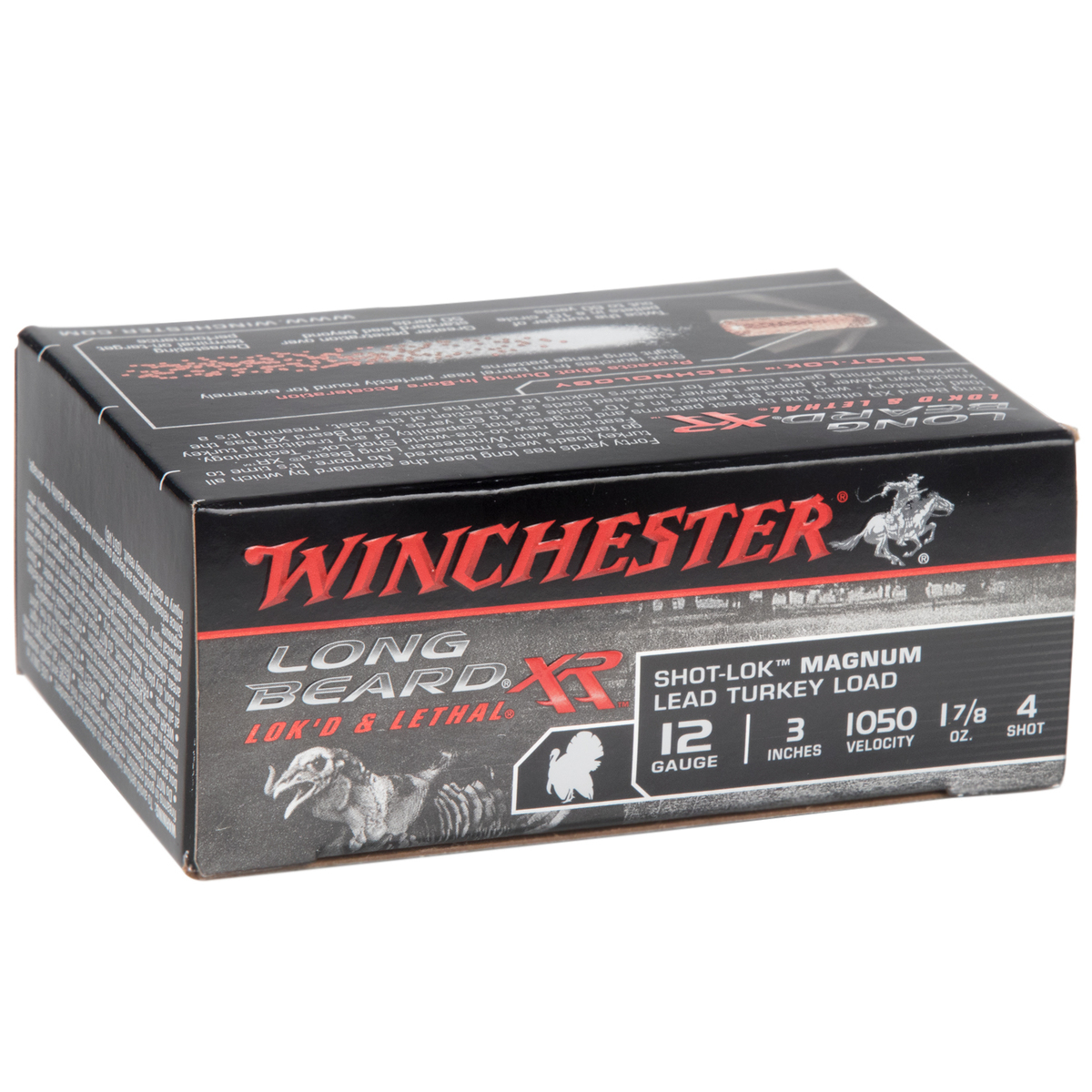 Winchester Long Beard XR 12 Gauge 3in 1-7/8oz Turkey Shotshells - 10 Rounds Winchester Long Beard XR 12 Gauge 3in 1-7/8oz Turkey Shotshells - 10 Rounds