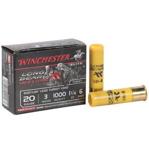Winchester Long Beard XR 20 Gauge 3in 1-1/4 oz Turkey Shotshells - 10 Rounds