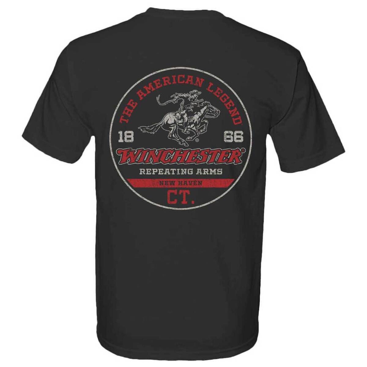 Winchester Men's Rider In Circle Short Sleeve Casual Shirt Winchester Men's Rider In Circle Short Sleeve Casual Shirt