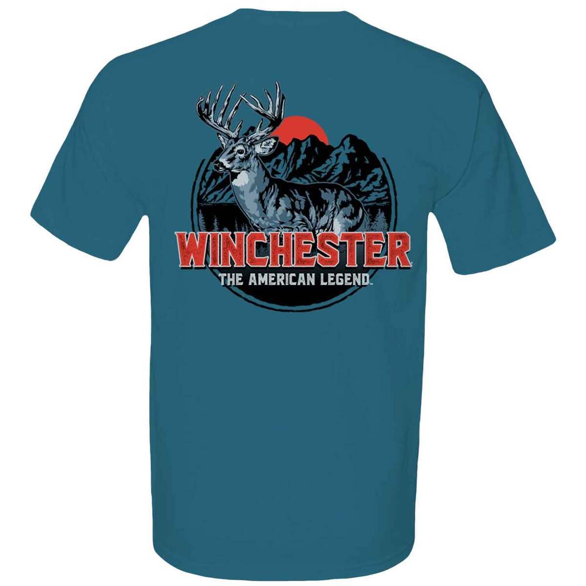Winchester Men's White Tail MTN Short Sleeve Casual Shirt Winchester Men's White Tail MTN Short Sleeve Casual Shirt