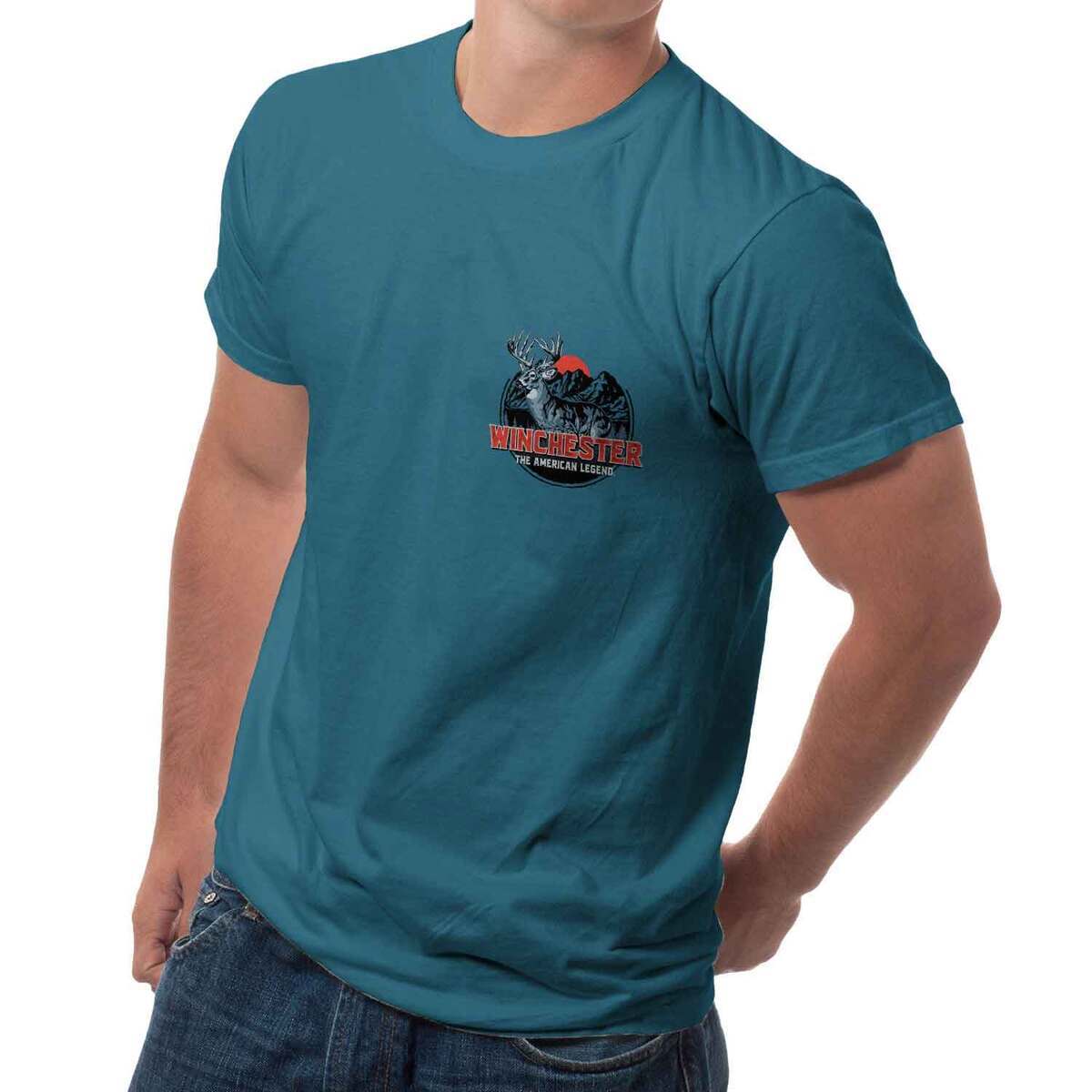 Winchester Men's White Tail MTN Short Sleeve Casual Shirt Winchester Men's White Tail MTN Short Sleeve Casual Shirt