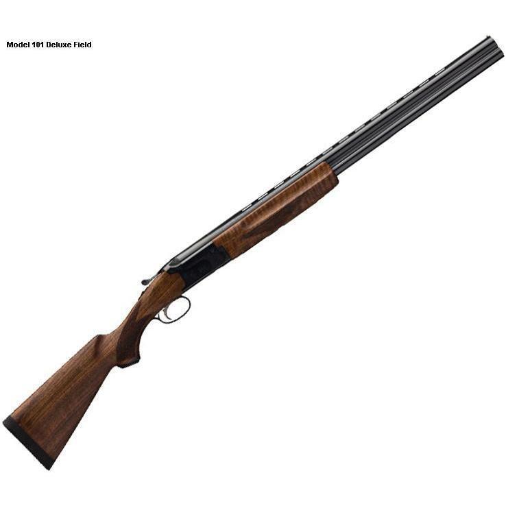 Winchester Model 101 Deluxe Field Gloss Blued 12 Gauge 3in Over Under Shotgun - 28in Winchester Model 101 Deluxe Field Gloss Blued 12 Gauge 3in Over Under Shotgun - 28in