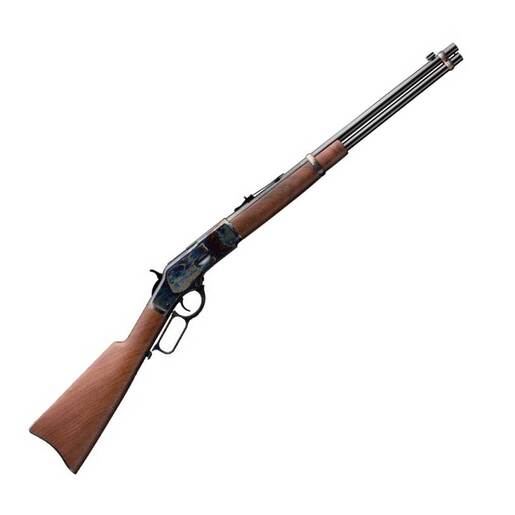 Winchester Model 1873 Competition Carbine 357 Magnum High Grade Walnut/Case Hardened Lever Action Rifle – 20in – Brown/Color Case Hardened