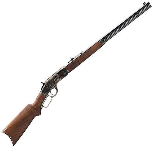 Winchester Model 1873 Satin Oiled Walnut Lever Action Rifle - 45 (Long) Colt - 24in - Brown image