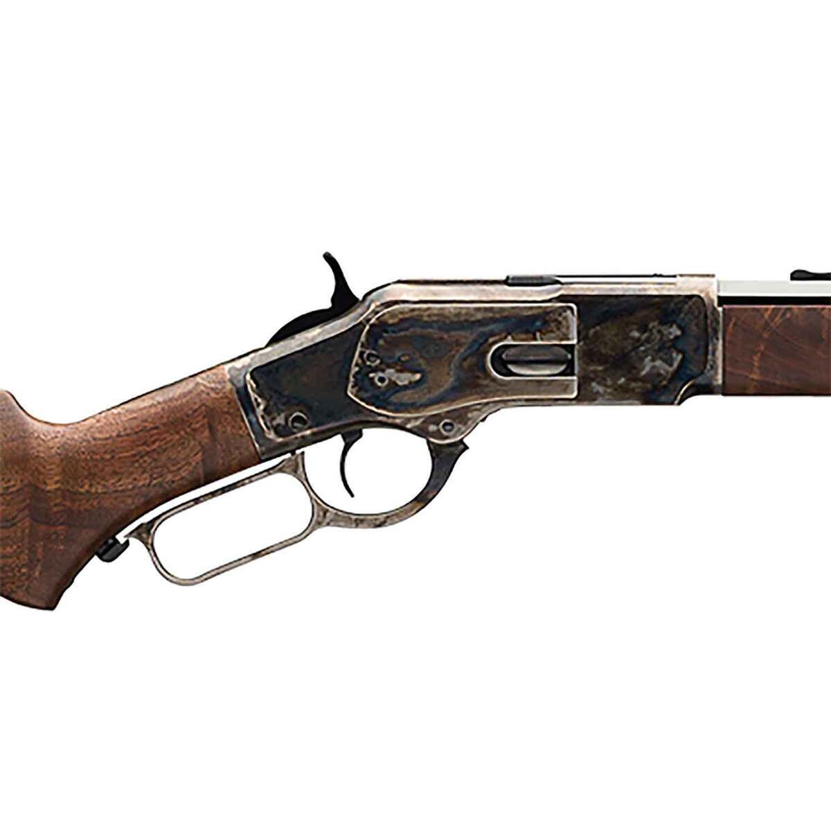 Winchester Model 1873 Satin Oiled Walnut Lever Action Rifle - 45 (Long) Colt - 24in - Brown Winchester Model 1873 Satin Oiled Walnut Lever Action Rifle - 45 (Long) Colt - 24in - Brown