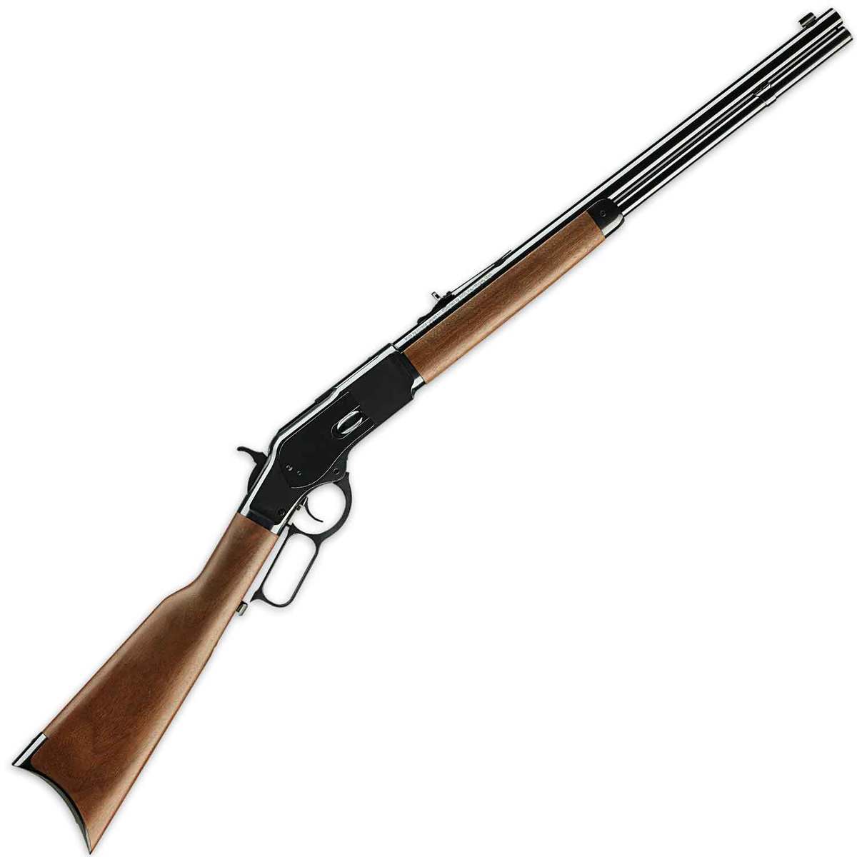 Winchester Model 1873 Short Blued Lever Action Rifle - 357 Magnum - 20in - Brown Winchester Model 1873 Short Blued Lever Action Rifle - 357 Magnum - 20in - Brown