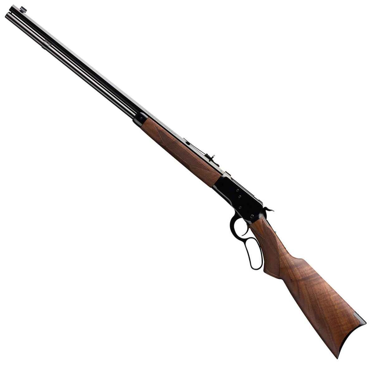 Winchester Model 1892 Brushed Polish Blued Walnut Lever Action Rifle - 357 Magnum - 24in - Brown Winchester Model 1892 Brushed Polish Blued Walnut Lever Action Rifle - 357 Magnum - 24in - Brown