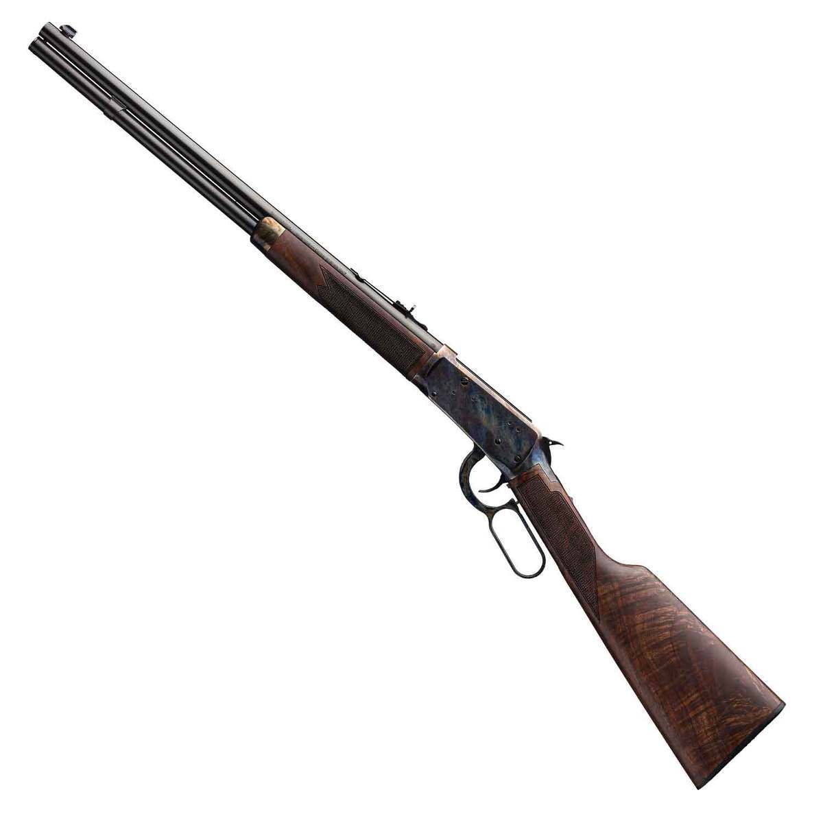 Winchester Model 1894 Deluxe Short Walnut/Case Hardened Lever Action Rifle - 30-30 Winchester - 20in - Grade V/VI Oiled Black Walnut Winchester Model 1894 Deluxe Short Walnut/Case Hardened Lever Action Rifle - 30-30 Winchester - 20in - Grade V/VI Oiled Black Walnut