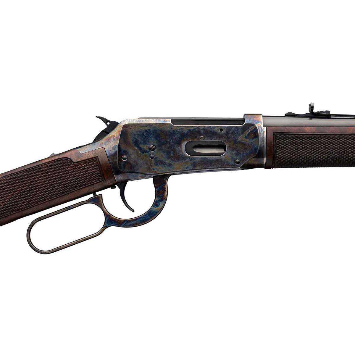 Winchester Model 1894 Deluxe Short Walnut/Case Hardened Lever Action Rifle - 30-30 Winchester - 20in - Grade V/VI Oiled Black Walnut Winchester Model 1894 Deluxe Short Walnut/Case Hardened Lever Action Rifle - 30-30 Winchester - 20in - Grade V/VI Oiled Black Walnut