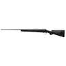 Winchester Model 70 Extreme Weather Black/Stainless Bolt Action Rifle - 243 Winchester - 22in - Black With Gray Webbing