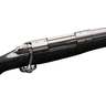 Winchester Model 70 Extreme Weather Black/Stainless Bolt Action Rifle - 308 Winchester - 22in - Black With Gray Webbing