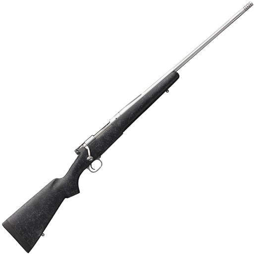 Winchester Model 70 Extreme Weather Stainless/Black With Gray Splattered Bolt Action Rifle - 6.8 Western - 24in - Stainless/Black With Gray Spatter image
