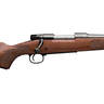 Winchester Model 70 Featherweight Black/Black Walnut Bolt Action Rifle - 6.8mm Western - 24in - Black/Wood