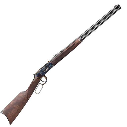 Winchester Model 94 Deluxe Sporting Grade Blued/Brown Lever Action Rifle - 30-30 Winchester - 24in - Brown image