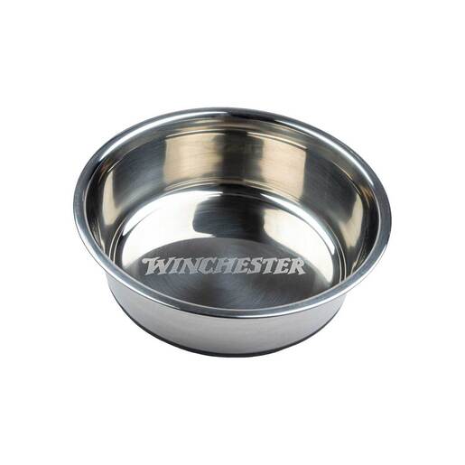 Winchester Non-Slip Stainless Dog Bowl - Silver Small