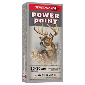 Winchester Power Point 30-30 Winchester 170gr PP Rifle Ammo - 20 Rounds