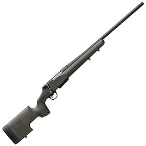 Winchester Renegade Long Range SR With Threaded Barrel Black/Green With Black Splatter Bolt Action Rifle - 6.8 Western - 24in