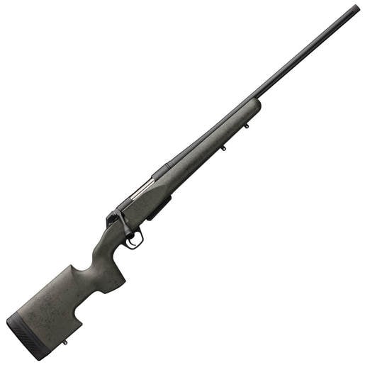 Winchester Renegade Long Range SR With Threaded Barrel Black/Green With Black Splatter Bolt Action Rifle - 6.8 Western - 24in - Black/Green With Black image