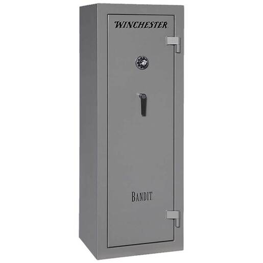 Winchester Safes Bandit 18 Gun Safe – Gunmetal – Gray
