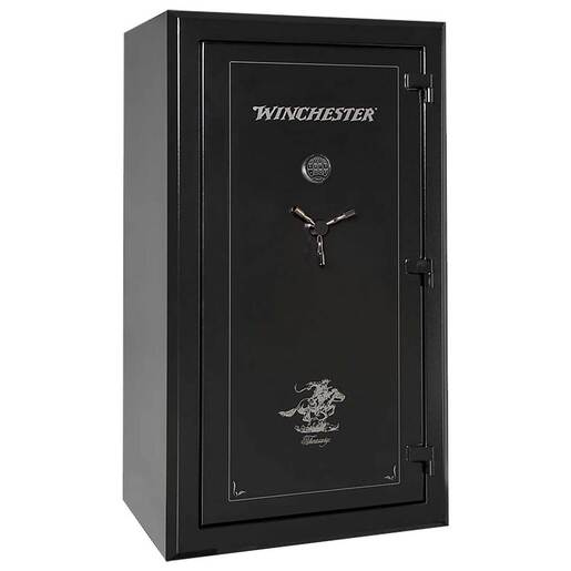 Winchester Safes Treasury 48 Gun Safe – Black – Black