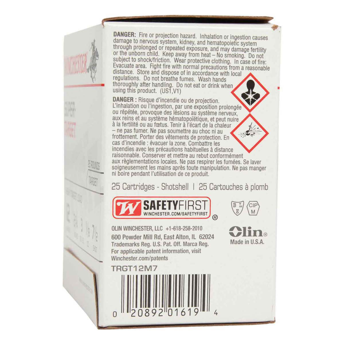Winchester Super Target 12 Gauge 2-3/4in #7.5 1-1/8oz Heavy Target Shotshells - 25 Rounds Winchester Super Target 12 Gauge 2-3/4in #7.5 1-1/8oz Heavy Target Shotshells - 25 Rounds