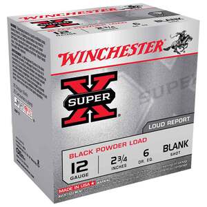 Winchester Super X 12 Gauge 2-3/4in 1oz Blank Shotshells - 25 Rounds