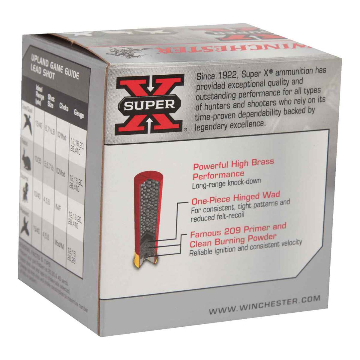 Winchester Super-X 28 Gauge 2-3/4in #6 1oz Upland Shotshells - 25 Rounds Winchester Super-X 28 Gauge 2-3/4in #6 1oz Upland Shotshells - 25 Rounds