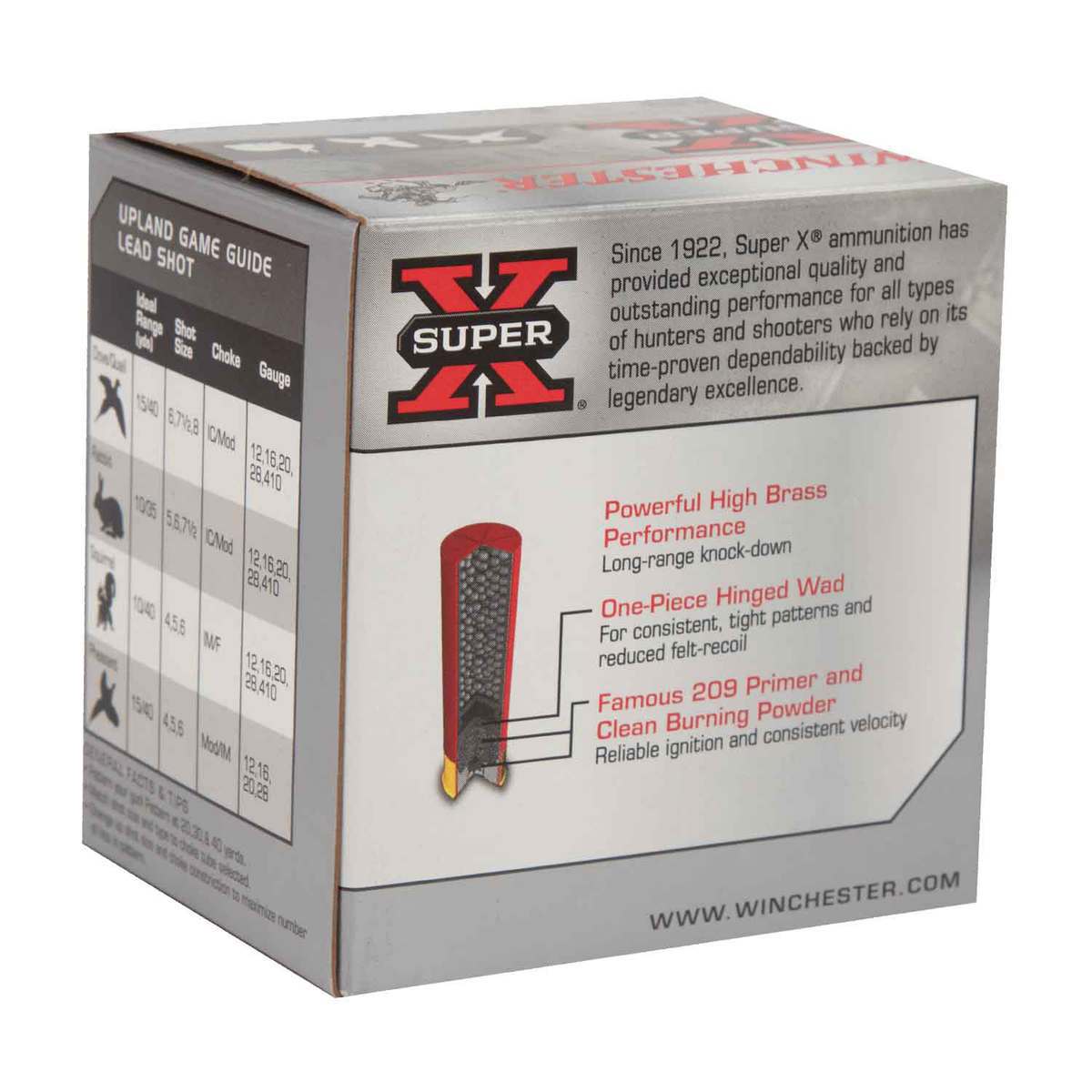 Winchester Super-X 28 Gauge 2-3/4in #7.5 1oz Upland Shotshells - 25 Rounds Winchester Super-X 28 Gauge 2-3/4in #7.5 1oz Upland Shotshells - 25 Rounds